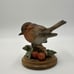 Florence Giuseppe Armani Bird Figurine Made In Italy 1982 signed Vintage Stand