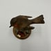 Florence Giuseppe Armani Bird Figurine Made In Italy 1982 signed Vintage Stand