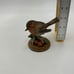 Florence Giuseppe Armani Bird Figurine Made In Italy 1982 signed Vintage Stand
