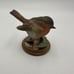 Florence Giuseppe Armani Bird Figurine Made In Italy 1982 signed Vintage Stand
