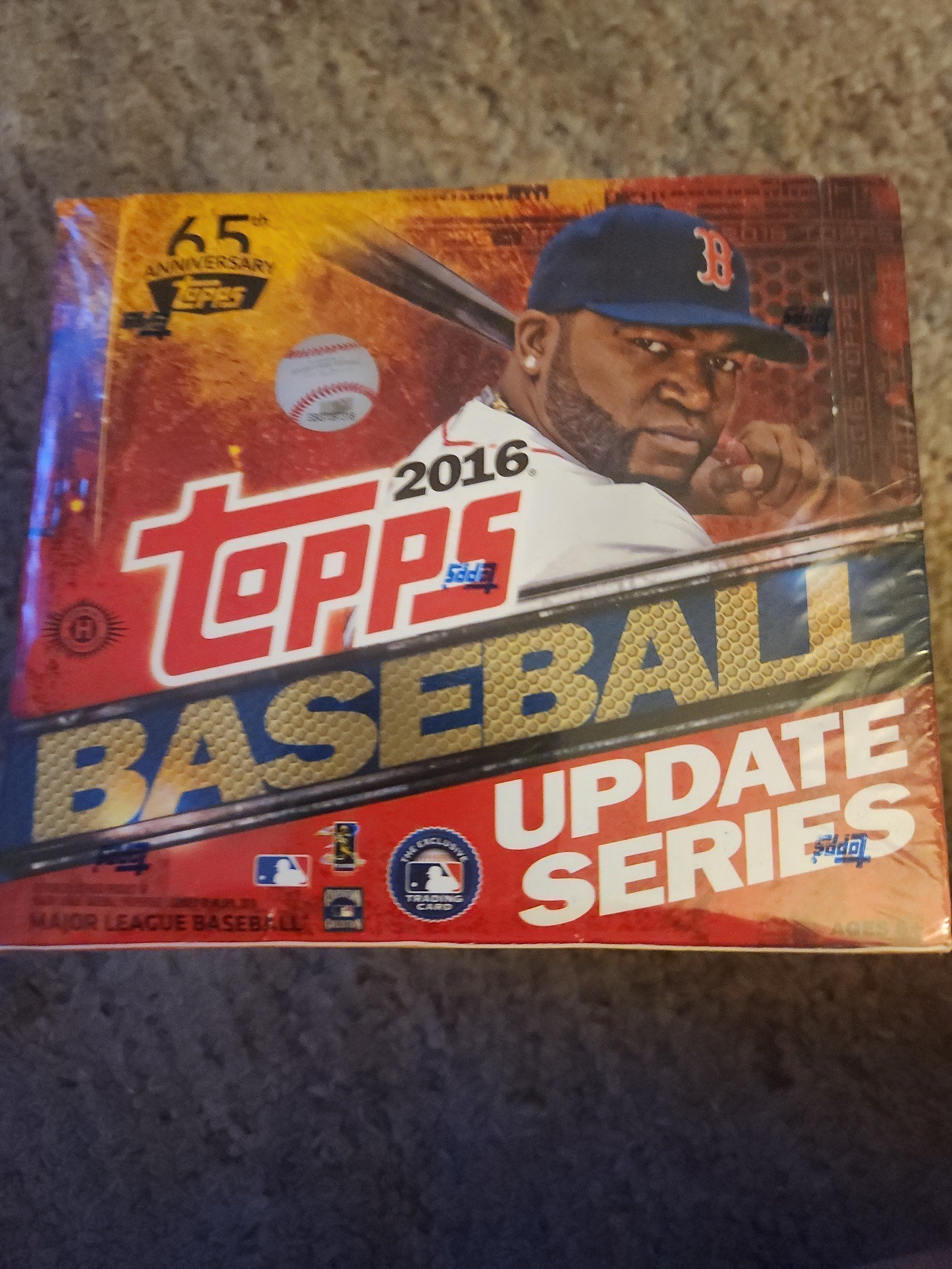 2016 Topps Update Factory Sealed Jumbo hobby box