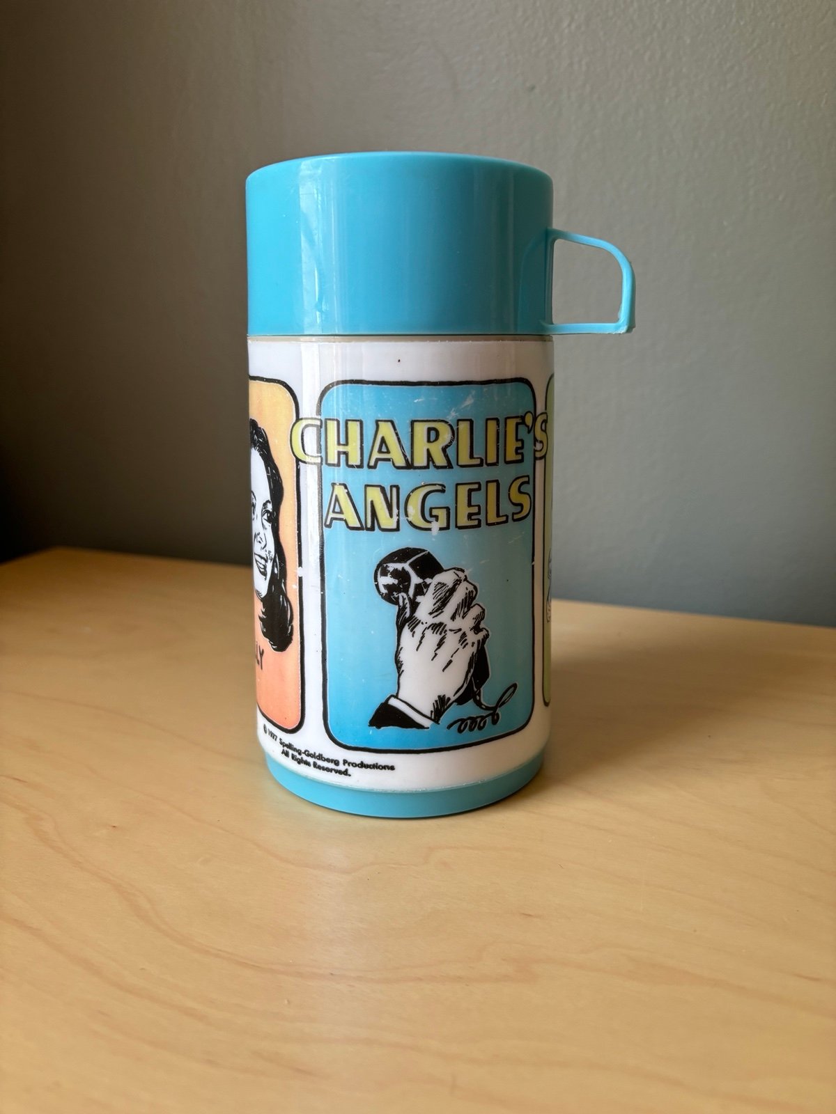 Vintage 1977 Charlie’s Angels-Aladdin Thermos, no Lunchbox