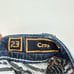 NWT Rock Revival Alexia thick stitch denim Crop capri capris jeans women's 23.