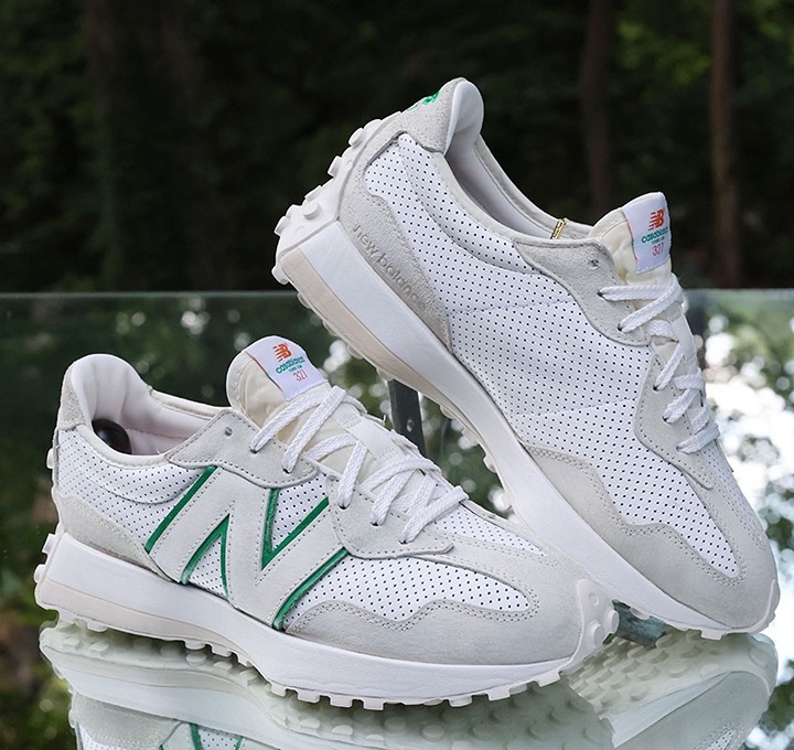 New Balance 327 Casablanca Green Logo Size 9.5