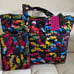 Betsey Johnson Sweet as Candy Puffy Weekender & Wristlet Pouch