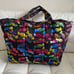 Betsey Johnson Sweet as Candy Puffy Weekender & Wristlet Pouch