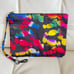 Betsey Johnson Sweet as Candy Puffy Weekender & Wristlet Pouch