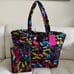 Betsey Johnson Sweet as Candy Puffy Weekender & Wristlet Pouch