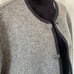 Giessmen Austria Grey Wool Jacket With Black Trim.