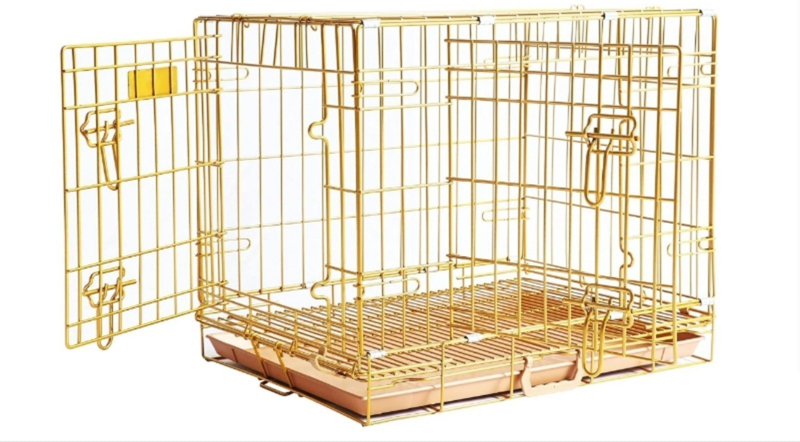 30 Wire Dog Cage With Metal Floor and Tray
