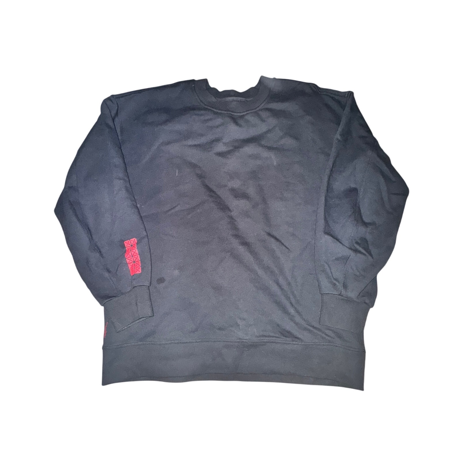 Lululemon Membership Perfectly Oversized Crew Women's Size 10 Black French Terry