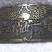 Ride Free American Eagle Outfitters Buckle Flying Eagle Solid Brass Great VTG !!