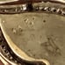 Sterling Silver Pave Diamonds Set In Butterfly Ornate Slide Pendant Jewelry Vntg