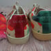 Authentic Gucci strawberry leather sneakers