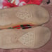 Authentic Gucci strawberry leather sneakers