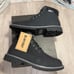 Hi Tec Men's Reznor 6 Black Nubuck Vegan Soft Toe Work Boots Shoes New Multi