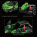 1644pcs Technical Green Super Speed Sport Car Model Building Blocks-3142