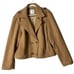 Abercrombie & Fitch Cropped Wool Blend Peacoat double-breasted size XL