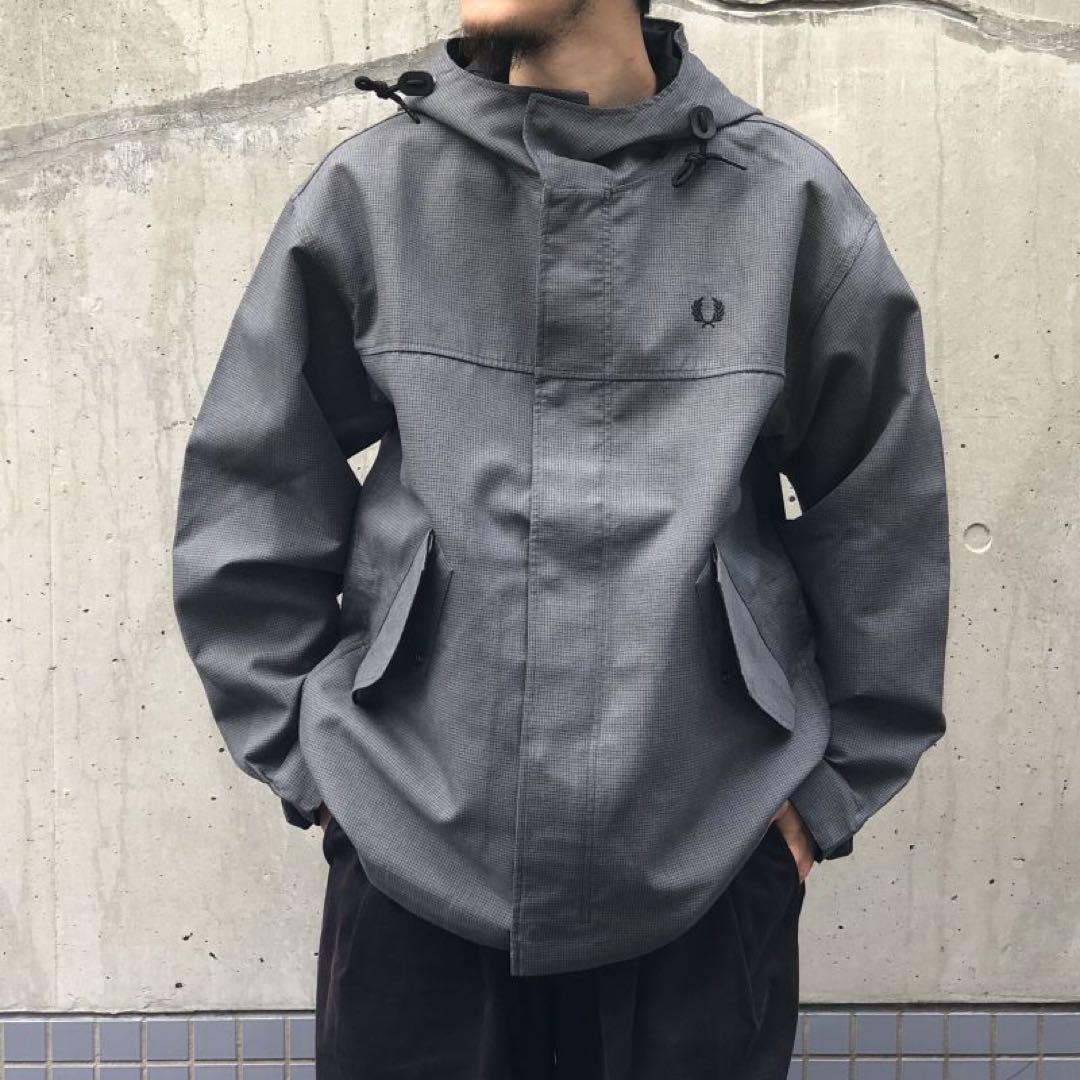 【感謝価格】 PERRY】SHORT FRED JACQUARD Parka (GRAY) PARKA ジャケット・アウター