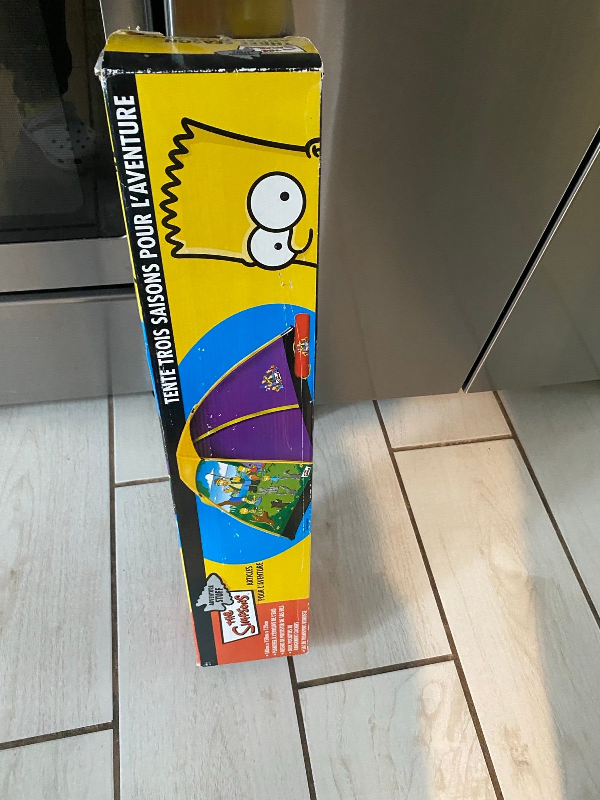 The simpsons three season adventure tent 2004