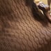 Set of 6 chocolate brown curtain drapes