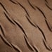 Set of 6 chocolate brown curtain drapes