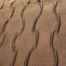 Set of 6 chocolate brown curtain drapes