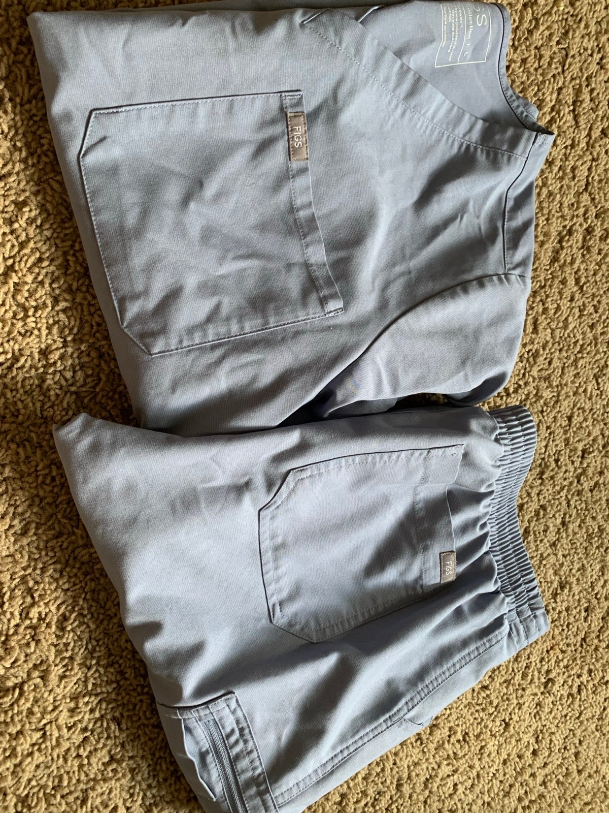 Figs scrubs Vapor blue (striped)