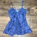 NWT periwinkle purple silk babydoll lingerie