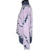 Monrow tie dye crew neck oversized sweatshirt pink and navy medium NWT