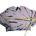 Monrow tie dye crew neck oversized sweatshirt pink and navy medium NWT