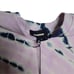 Monrow tie dye crew neck oversized sweatshirt pink and navy medium NWT