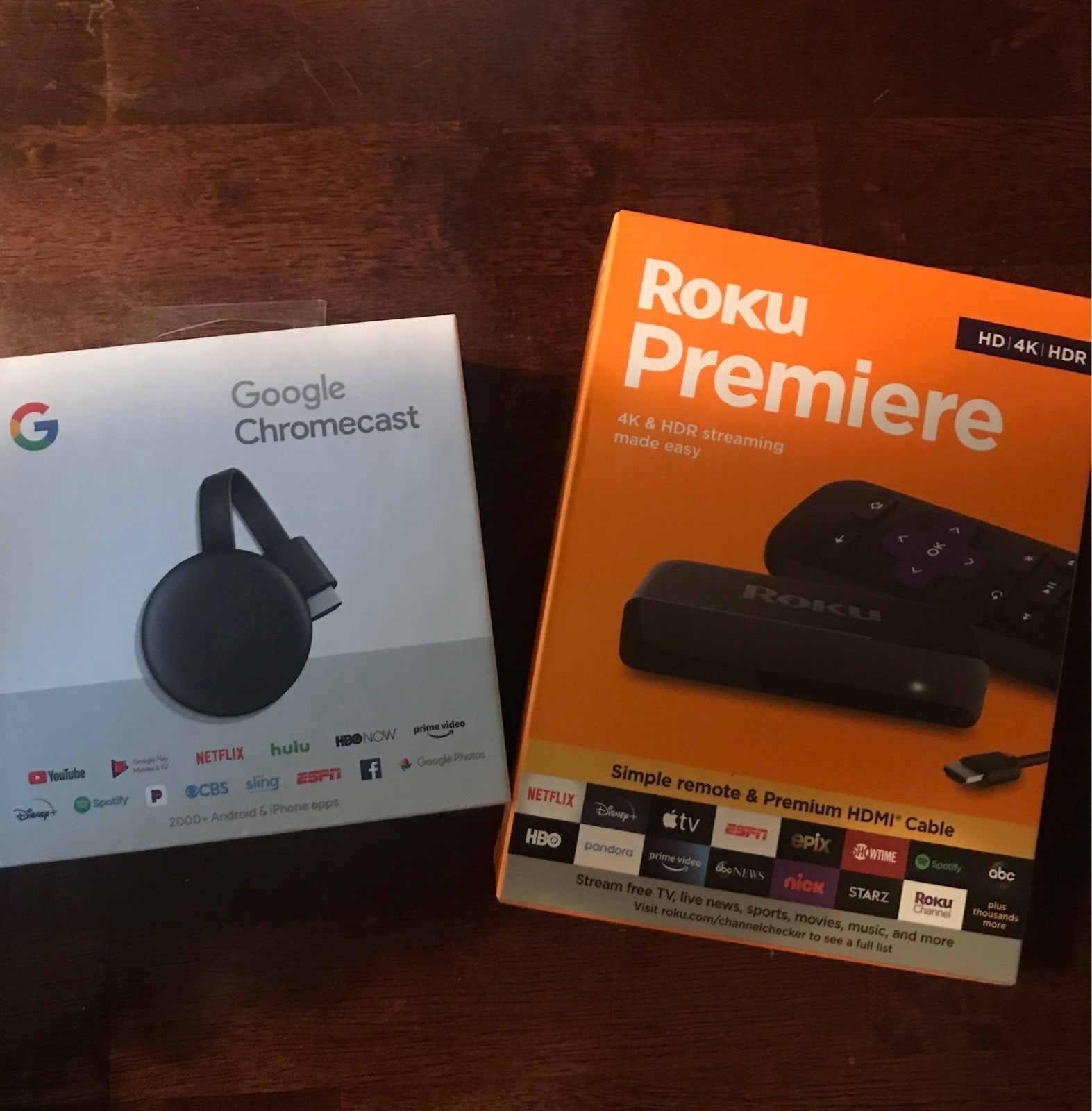 Roku Premiere Streaming Stick + Chromeca