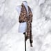 L'Academie The Kathryn Top - Tan Abstract Tiger