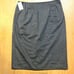 New Basler Gray Straight Midi Skirt Elegant Professional Wear S312