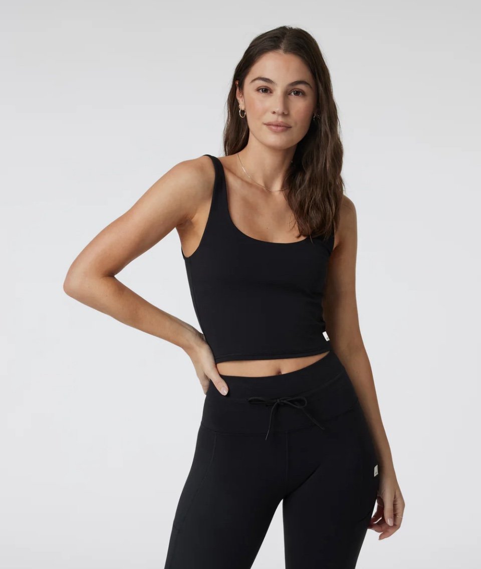 NWT Vuori Daily Crop BreatheInterlock™ Tank - Sz XL
