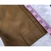 Madewell High Waisted Faux Leather Tan Brown Paper Bag Trouser Pants Size 4