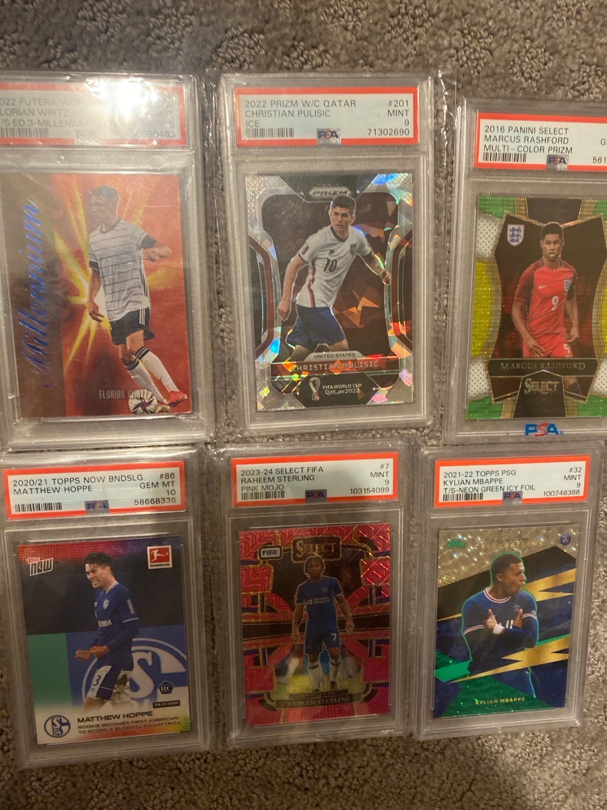 The collector slabs