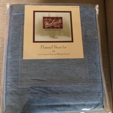 woolwich home full flannel sheet set