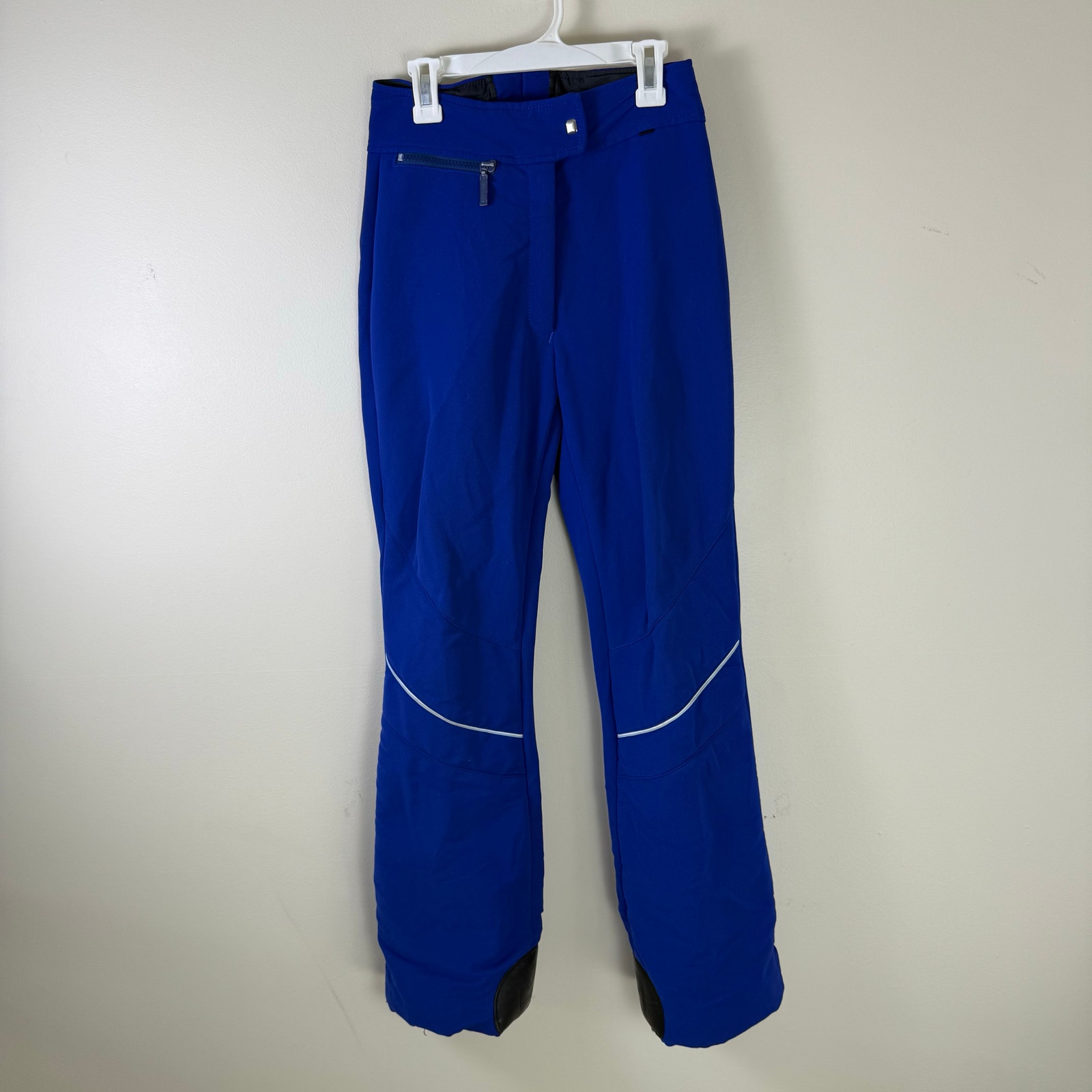 Vintage Obermeyer Skiwear blue wool blend gorpcore snow pants womens Medium