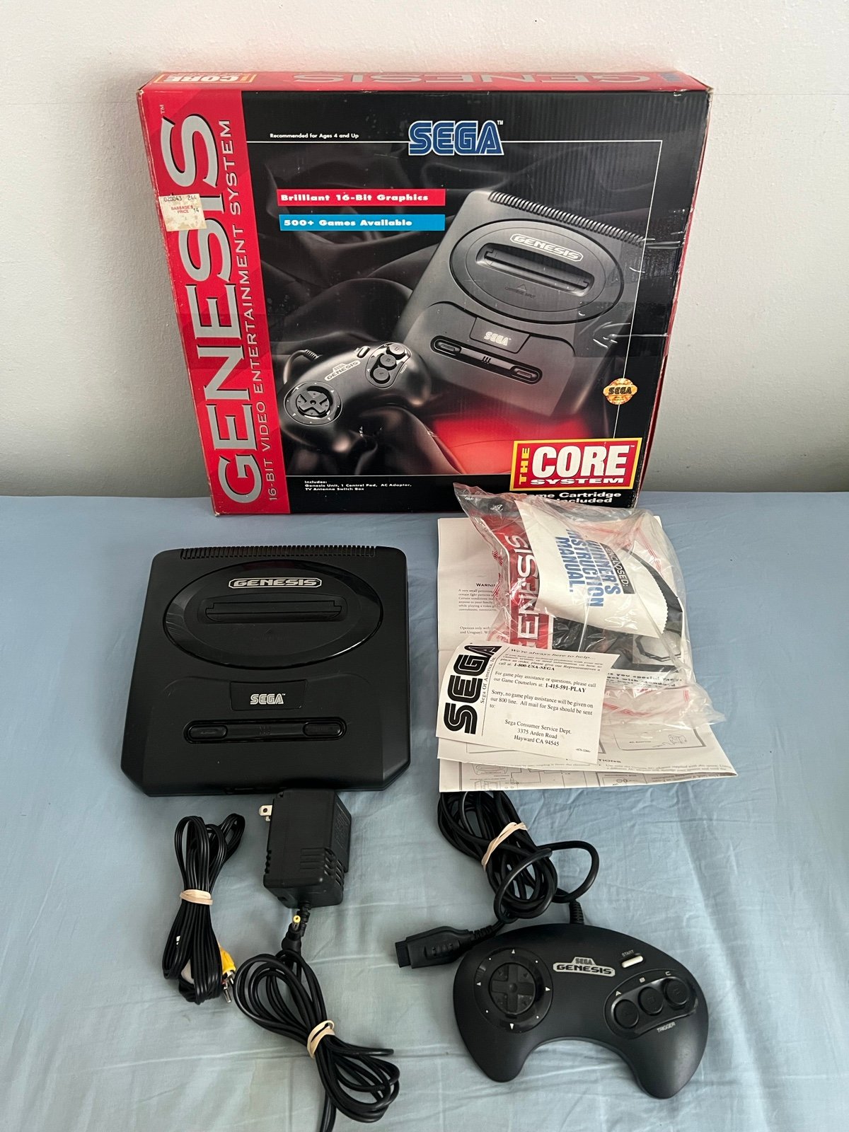 Sega Genesis 2 Console System with Box