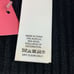 Kate Spade grosgrain bow beanie Black with gold spade & bow OS stretch New NWT