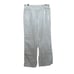 Athleta Linen Wide Leg Pants Women Medium White Elastic Waist Y2K Vintage Beachy