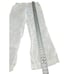 Athleta Linen Wide Leg Pants Women Medium White Elastic Waist Y2K Vintage Beachy