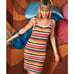 NWT Marine Layer Women's Archive Fiona Crochet Dress Multi Stripe M