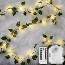 33ft100 LED Pothos String Lights with Remote