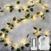 33ft100 LED Pothos String Lights with Remote