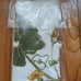 Williams Sonoma 4 pc set Botanical Pumpkin and Gourd Print Napkins White Green