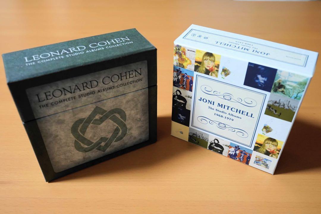 Joni Mitchell、Leonard Cohen CD BOX Joni Mitchell and Leonard Cohen CD Box Set