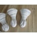 4 Cast Iron Bathtub Claw Feet Foot Bath Tub Reproduction Restoration Distressed